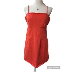Wild Fable Large Orange‎ Shoulder Strap Dress